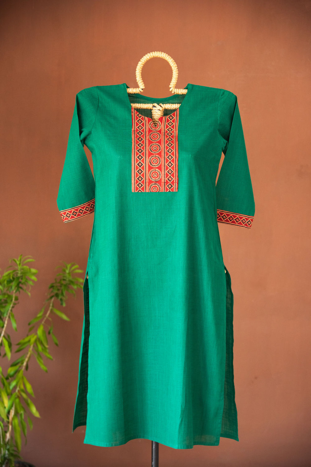 Long Kurta ¾  Sleeve