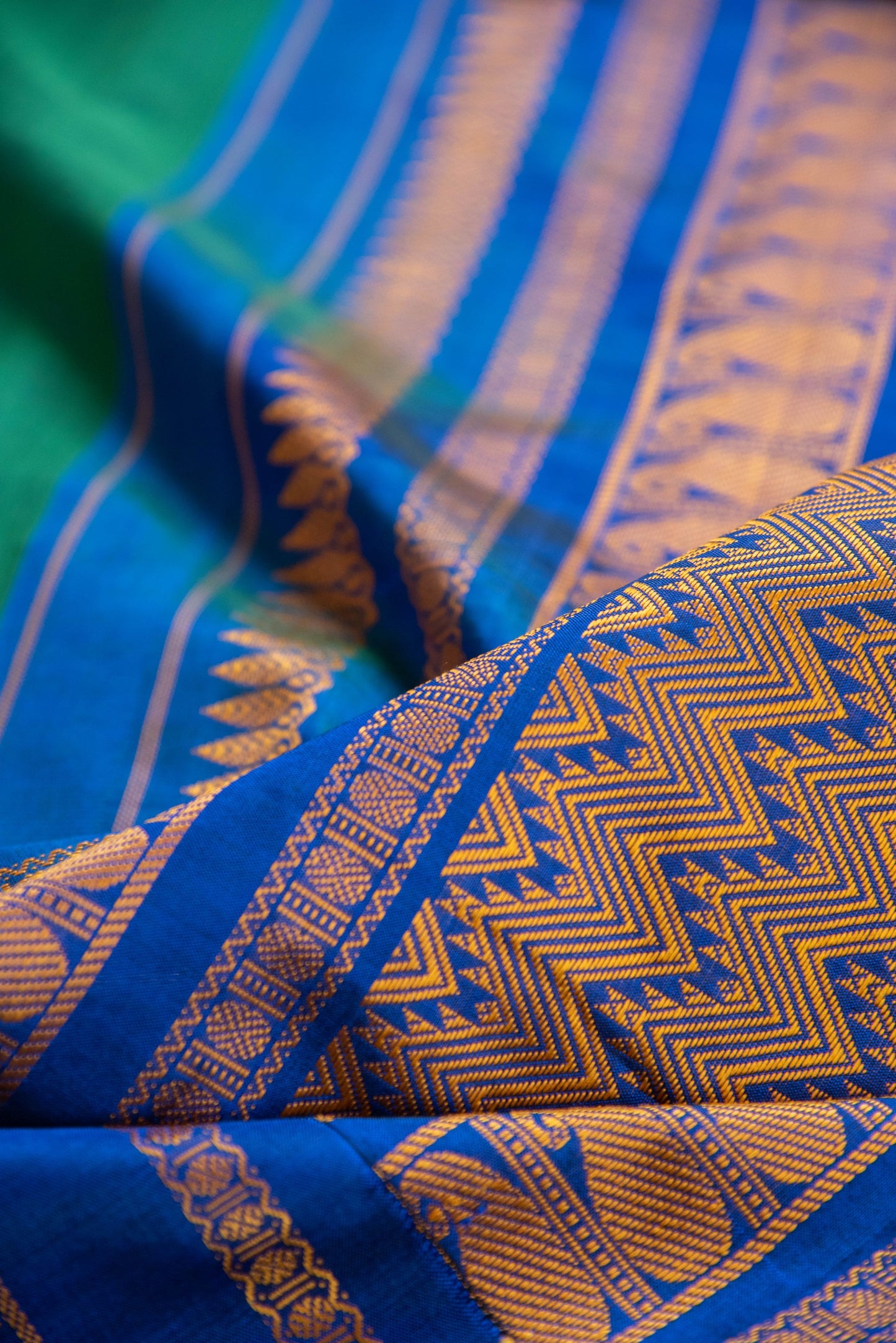 
                  
                    Cotton H/L Sari with Silk Border
                  
                