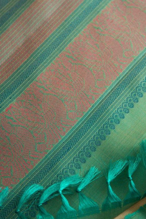 
                  
                    Beige Kanchi Silk Saree
                  
                
