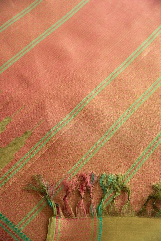 
                  
                    Green Kanchi Silk Saree
                  
                