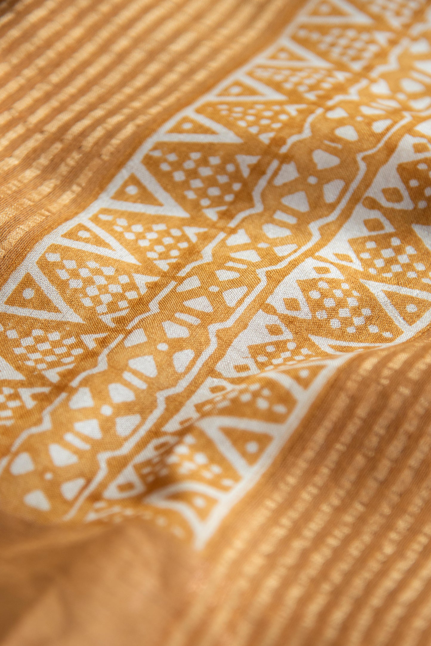 
                  
                    Tussar Silk Printed Saree
                  
                