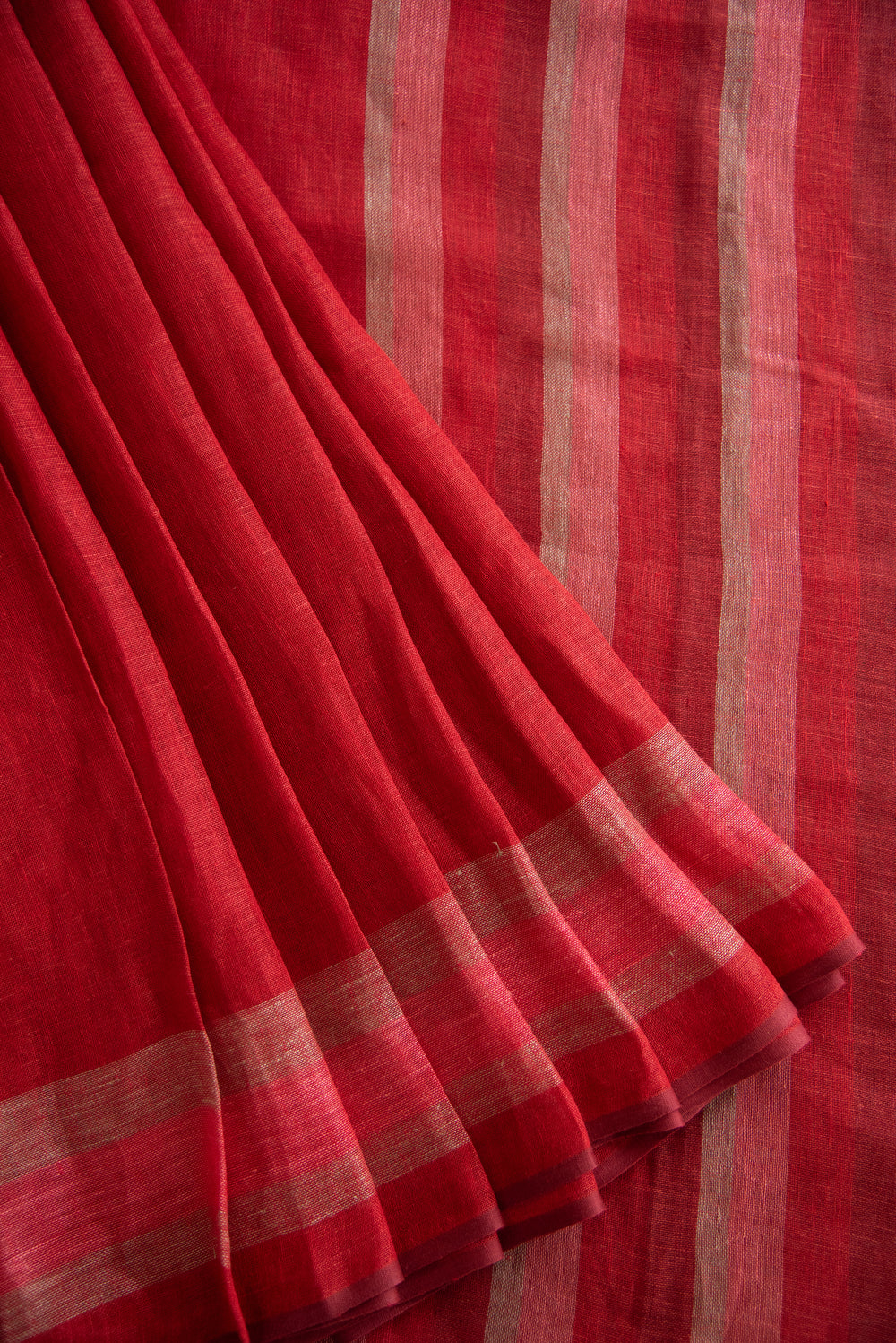 Linen Silk Saree