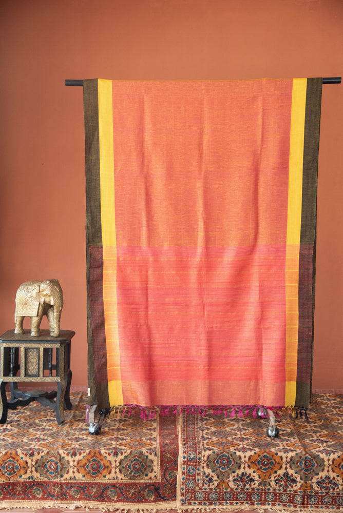 
                  
                    Linen Silk Saree
                  
                