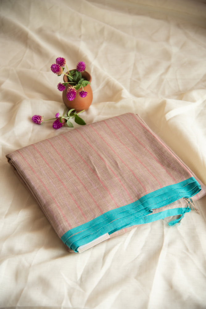 
                  
                    Linen Silk Saree
                  
                