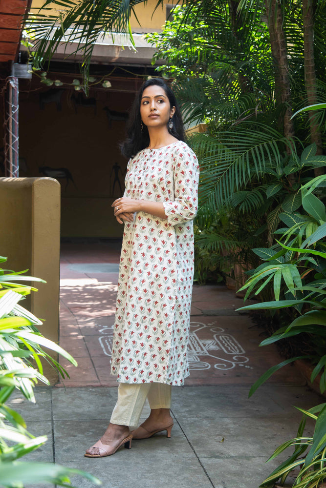 
                  
                    Long Kurta - ¾ Sleeve
                  
                