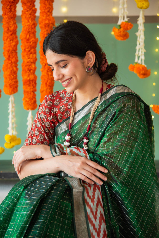 
                  
                    SILK CT MANGALAGIRI IKKAT SAREE
                  
                