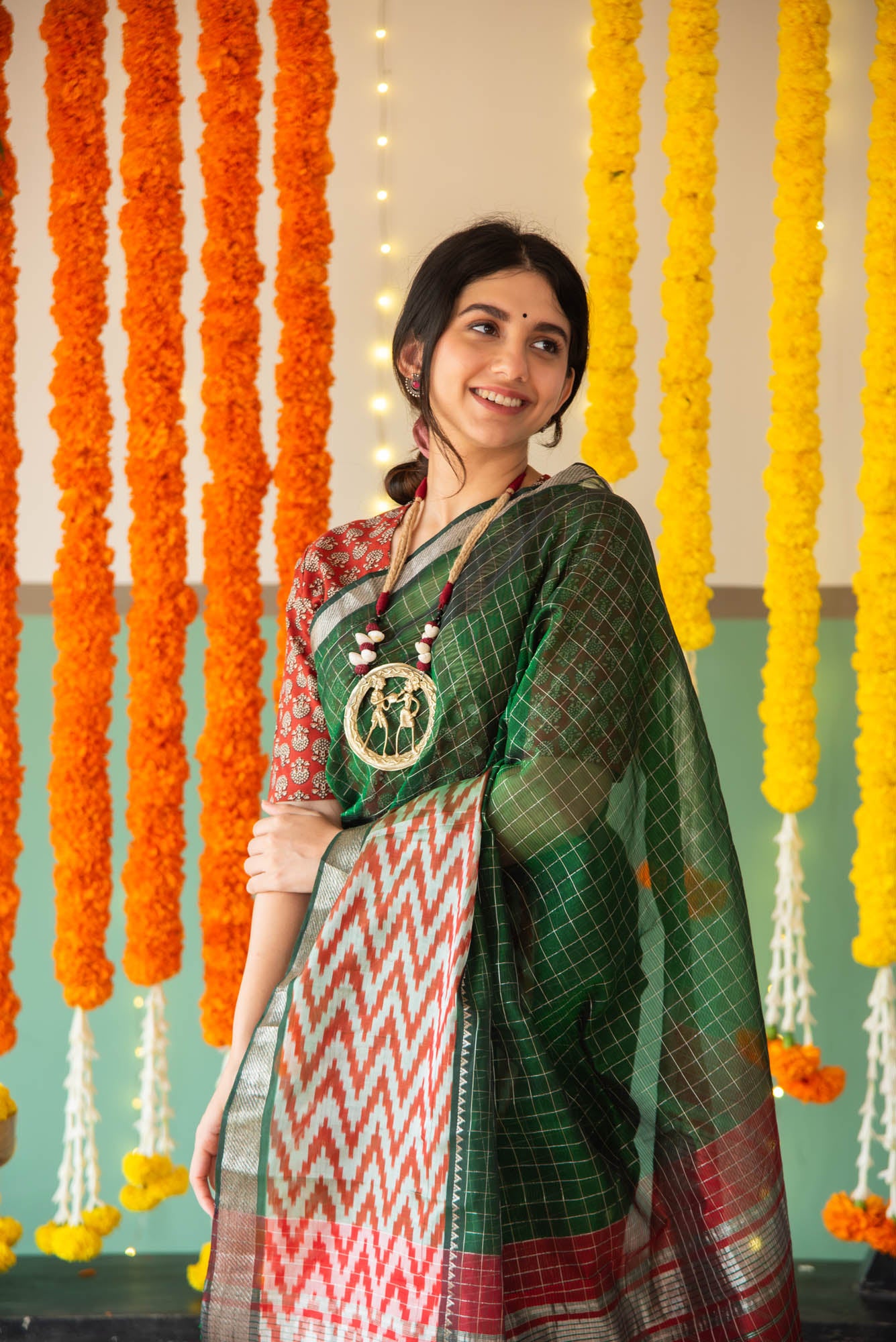 
                  
                    SILK CT MANGALAGIRI IKKAT SAREE
                  
                