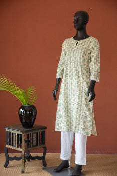 Long Kurta ¾ Slevee