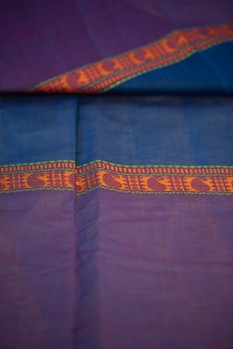 
                  
                    Handwoven Kanchi Cotton - Double Shaded Purple
                  
                