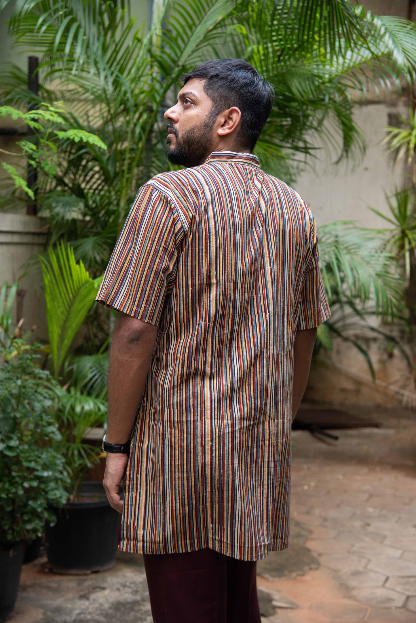 
                  
                    Long Kurta - Slim Fit - Half Sleeve
                  
                