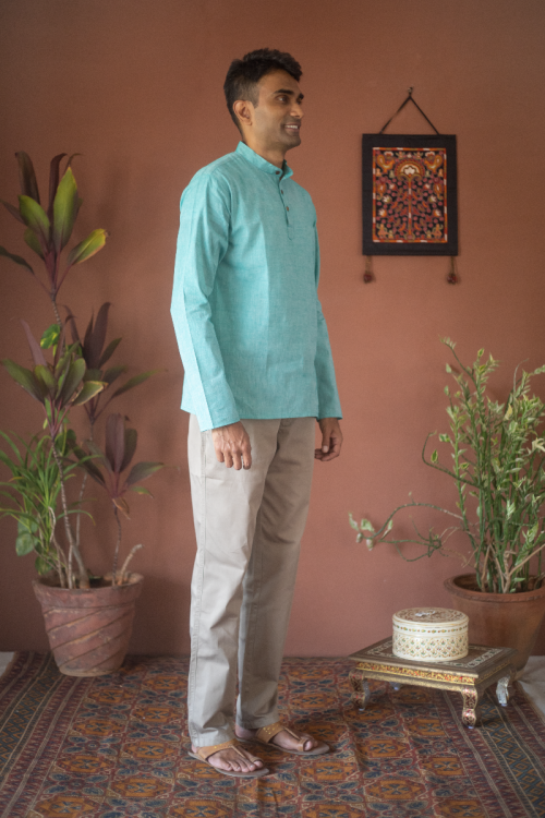 
                  
                    Cotton Short Kurta F/S
                  
                