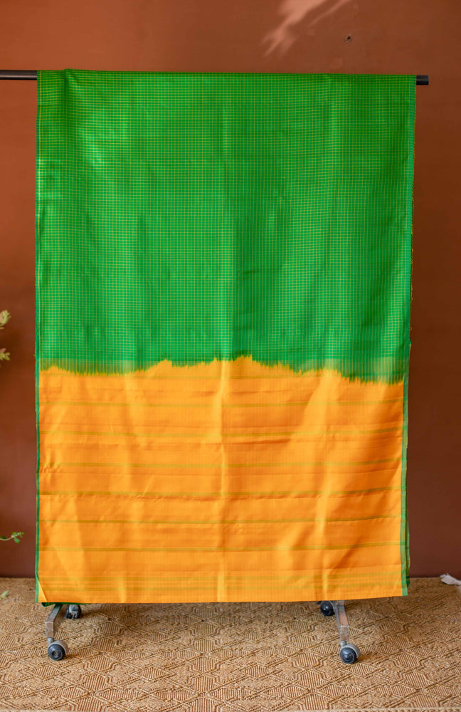 
                  
                    Kanchi Silk Sari - Green
                  
                