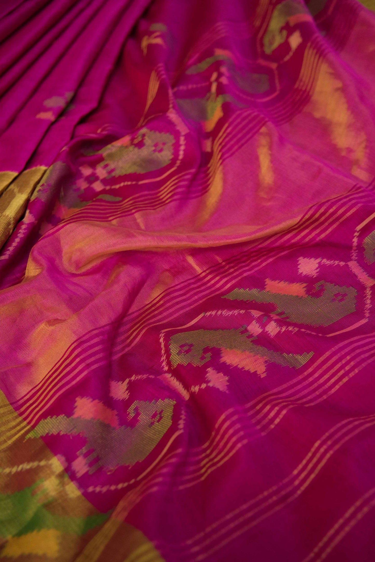 
                  
                    Patola Silk Sari
                  
                