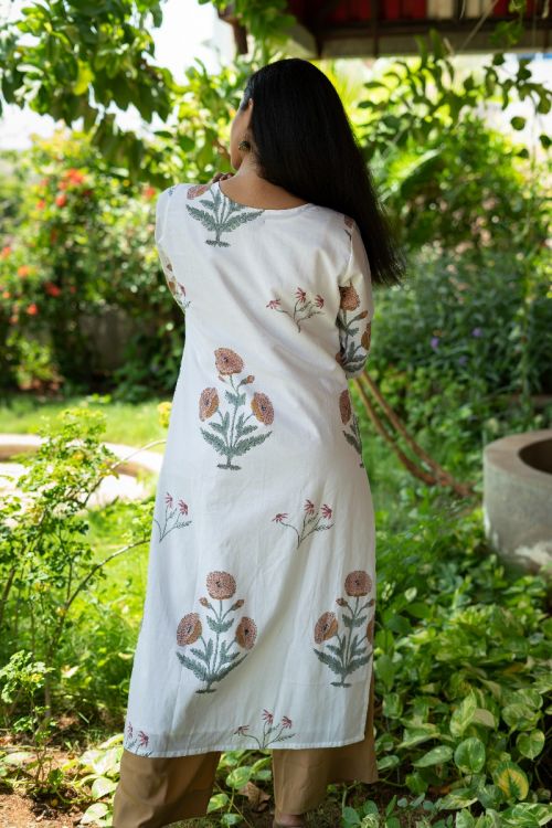 
                  
                    Long Kurta - 3/4th Sleeve
                  
                