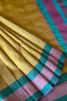 Kanchi Silk Sari - Green