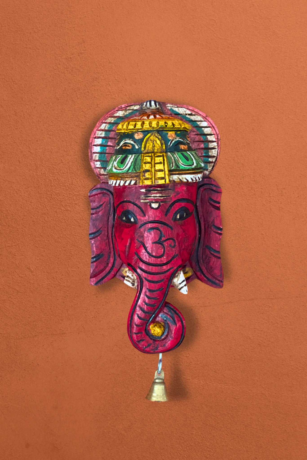 Wooden Ganesha Mask