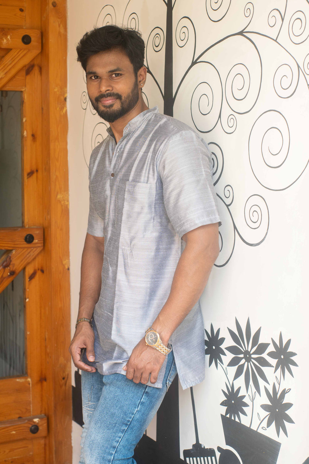 Short Kurta - Half Sleeve