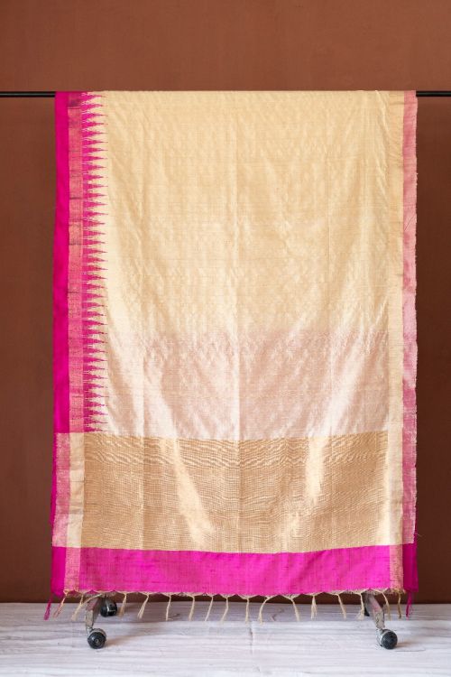 
                  
                    Tussar Silk - Beige
                  
                