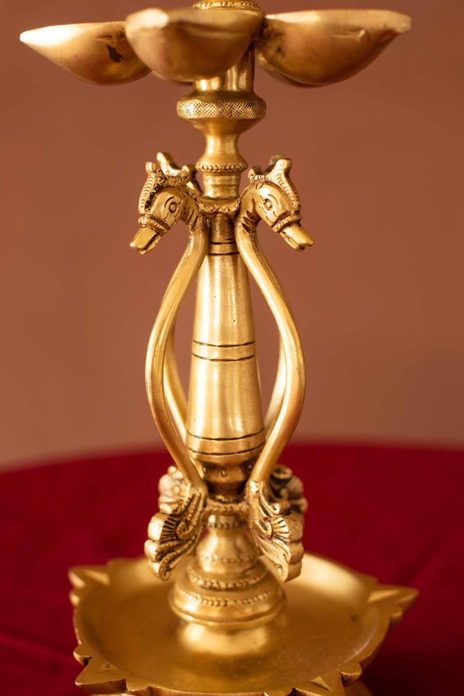 
                  
                    Brass Lamp - Chakra
                  
                