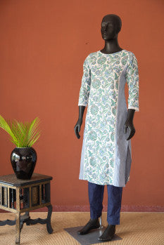 Long Kurta ¾ Slevee