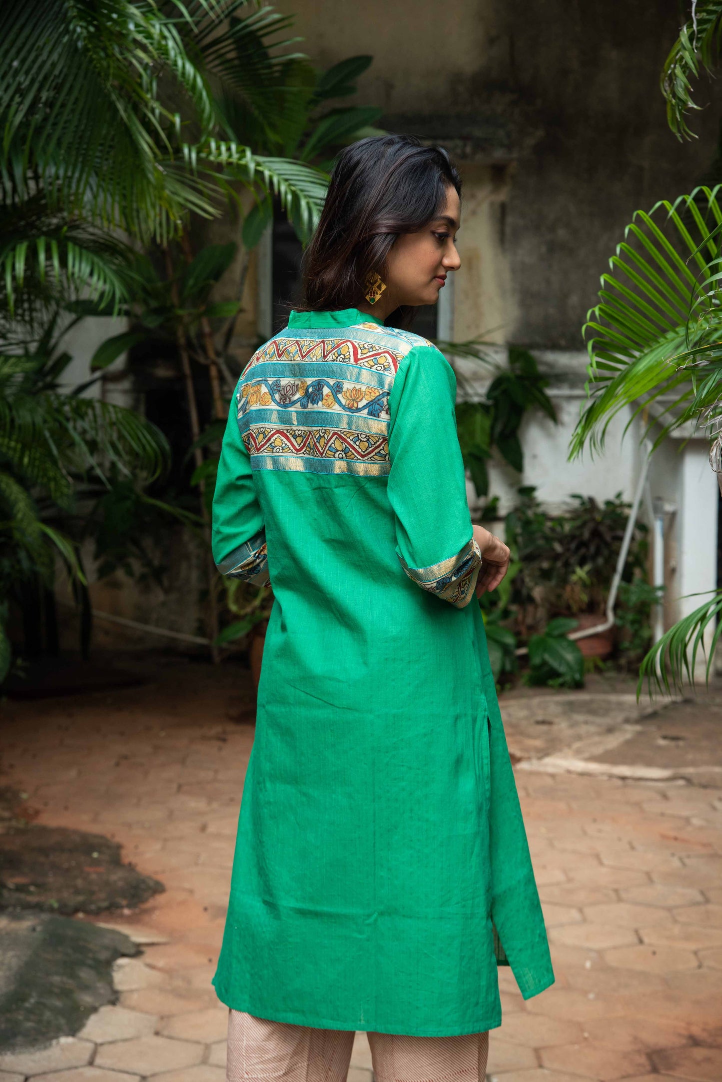 
                  
                    Long Kurta - ¾ Sleeve
                  
                