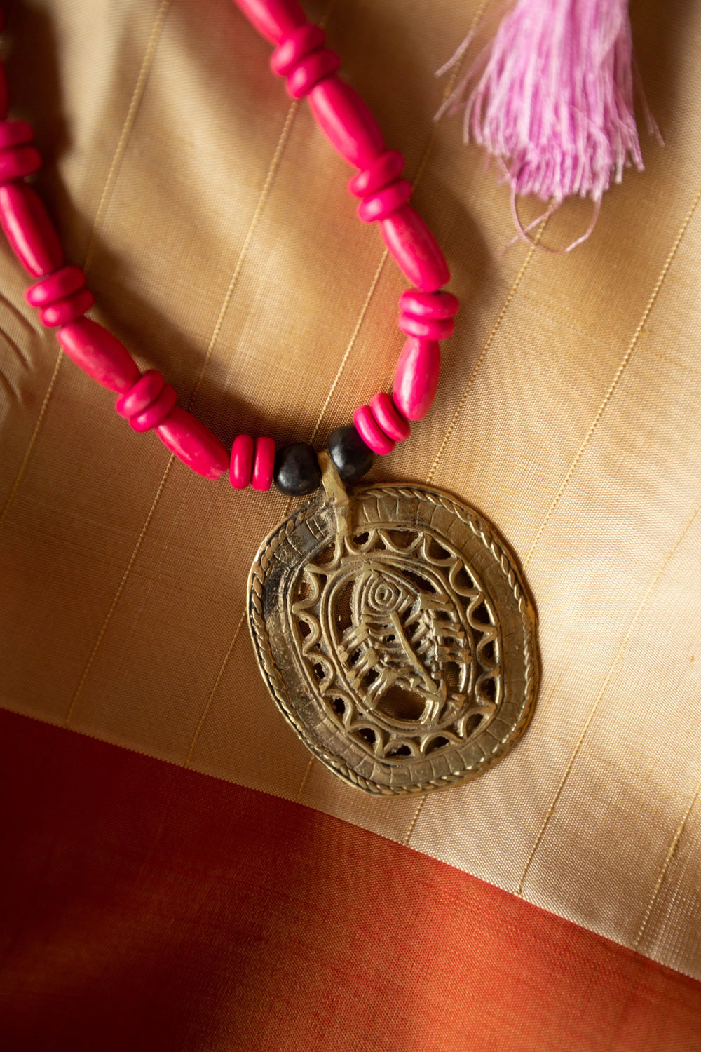 Wooden Necklace - Hand Painted